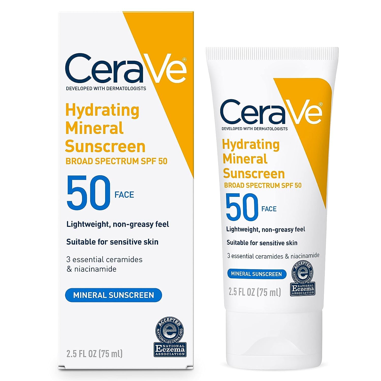 100% Mineral Sunscreen SPF 50 Face Lotion
