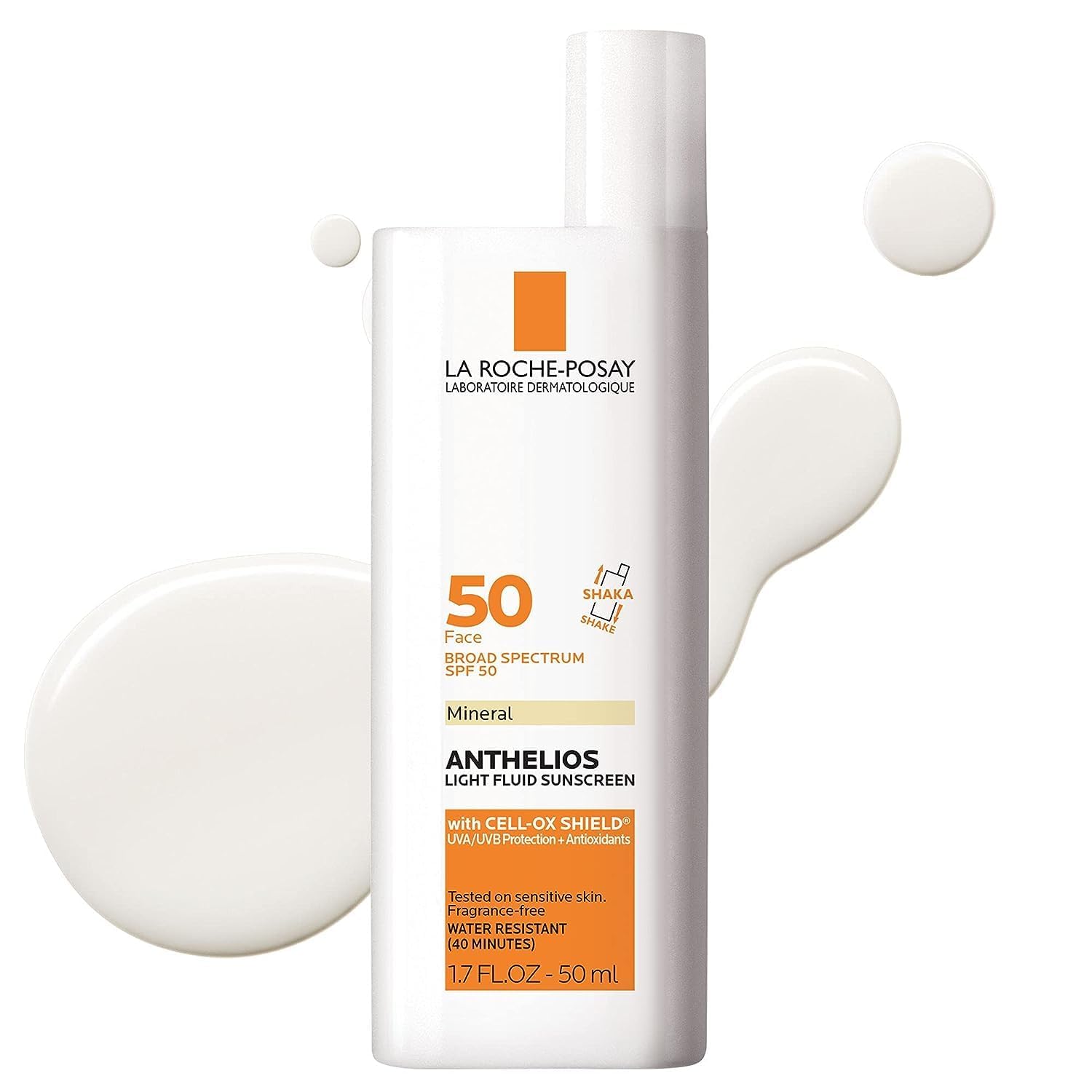 Anthelios Mineral Zinc Oxide Sunscreen SPF 50 (tinted or untinted)